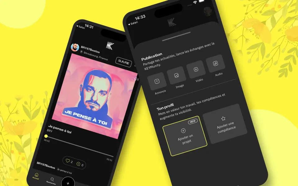Keym app preview