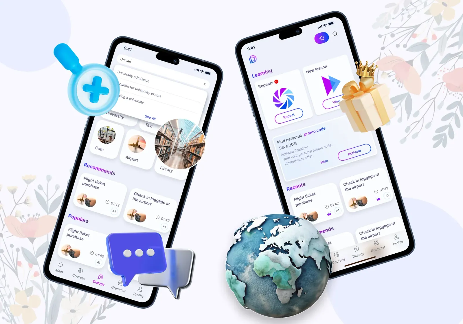 Dialang app preview