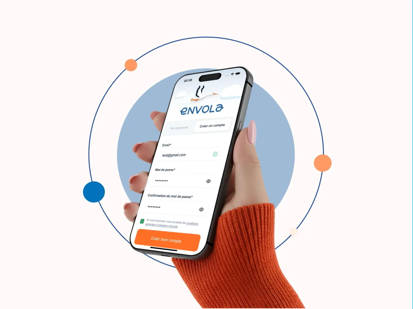 Envola app preview